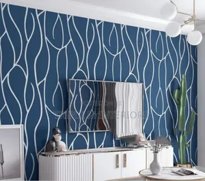 3d Patterned Wallpaper | Modern Home Decor