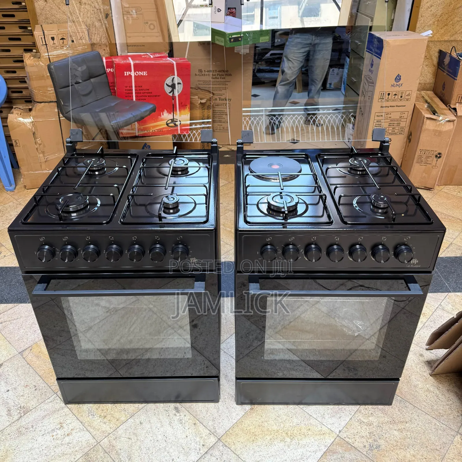 BJS New Model Cookers – Black - Ab