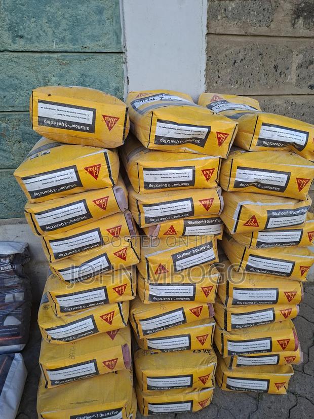Floor Hardener / Sika Quartztop 3 .