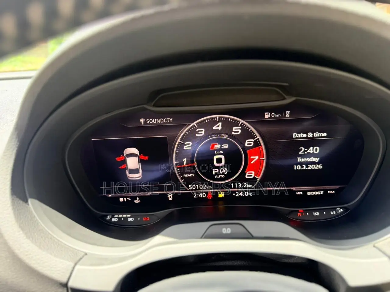 Audi A3 2018 Blue