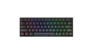 60% RGB/Wired | Hot-Swappable Keys Usb Hub | Compact Gaming Keyboard