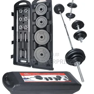 Genuine Chrome Dumbells -50kg