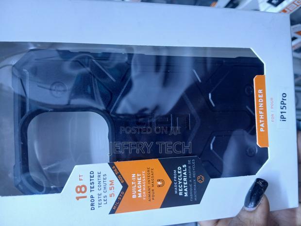 Urban Armor Gear (Uag) Pathfinder Series Case for iPhone 15 Pro.