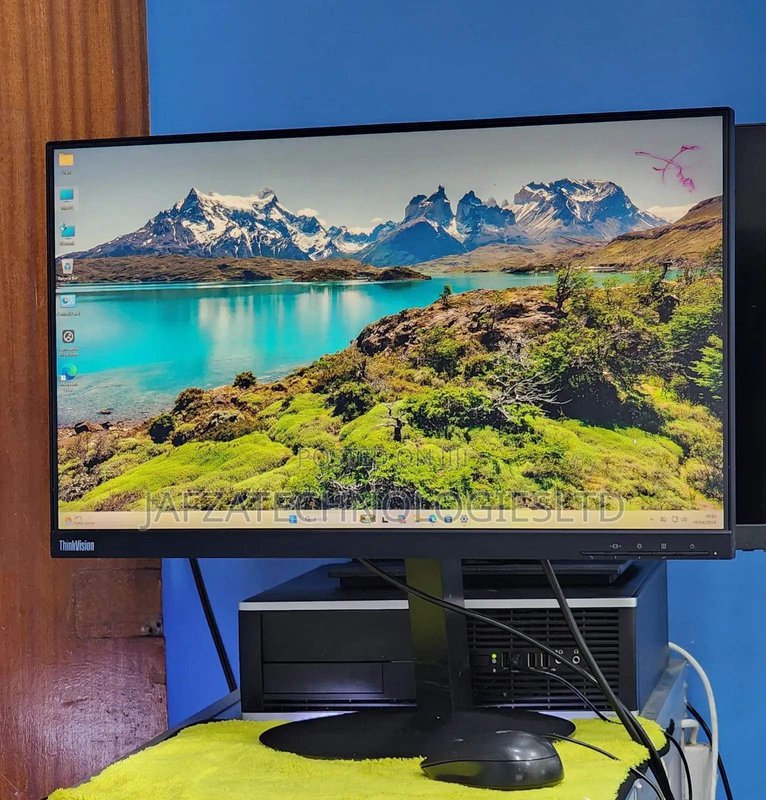 Lenovo Thinkvision P24q-20 24-Inch QHD Monitor
