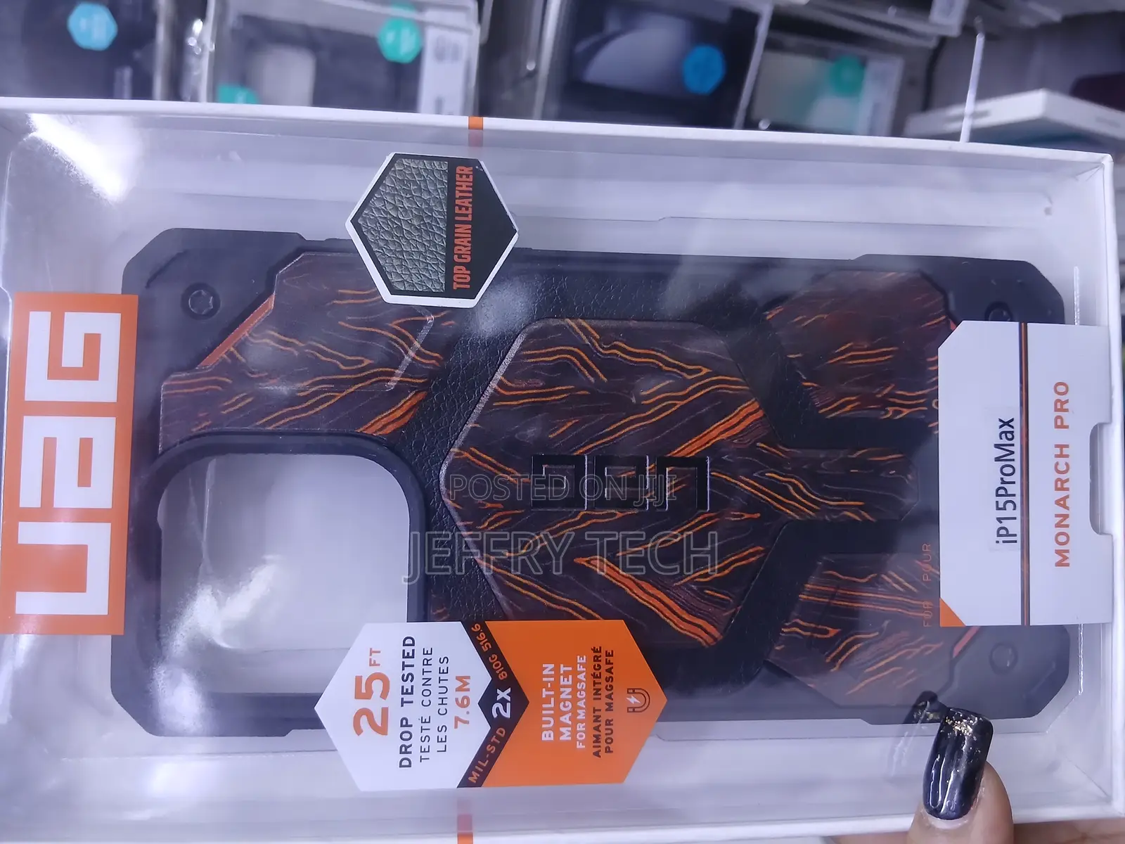 Uag) Monarch Pro Series Protective Case for Phone 15 Pro Max.