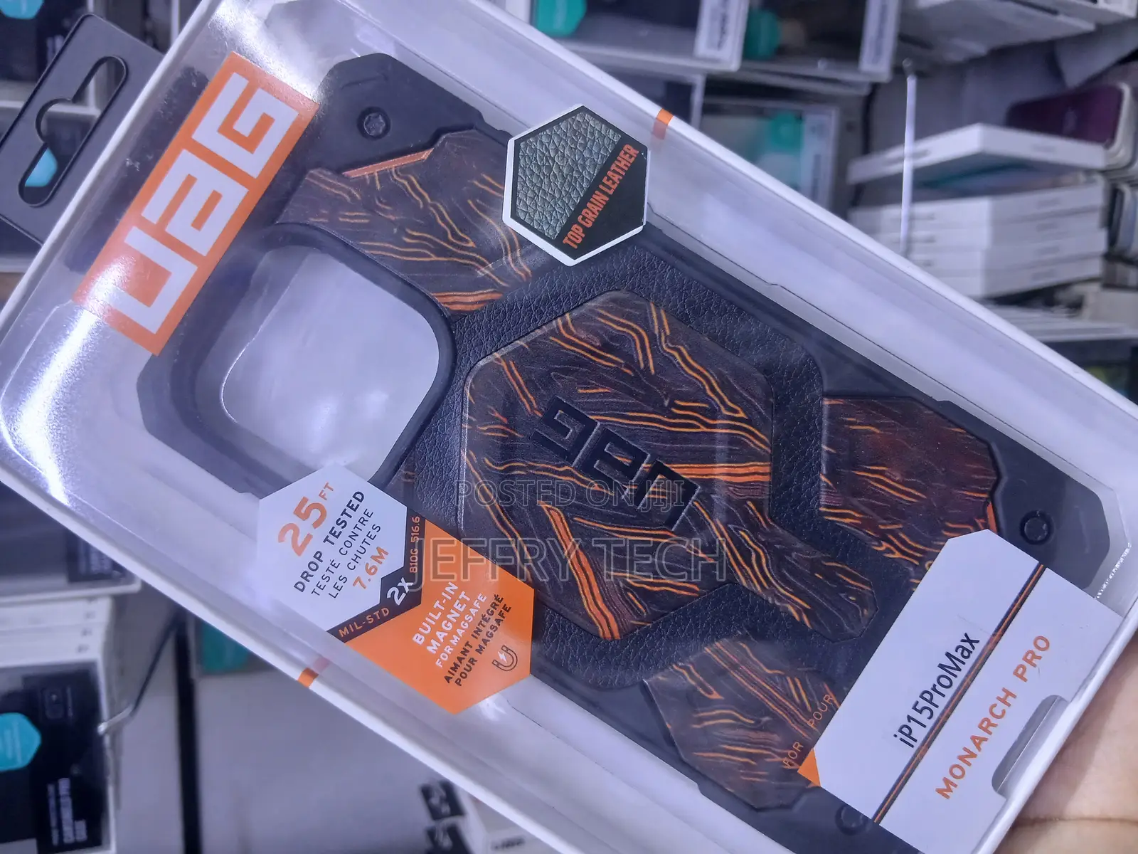 Uag) Monarch Pro Series Protective Case for Phone 15 Pro Max.