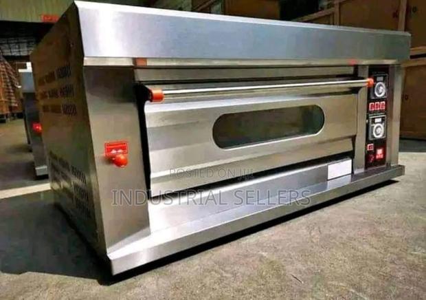 Top Premier Commercial Gas Oven One Deck Two Tray Industrial Machine - main view