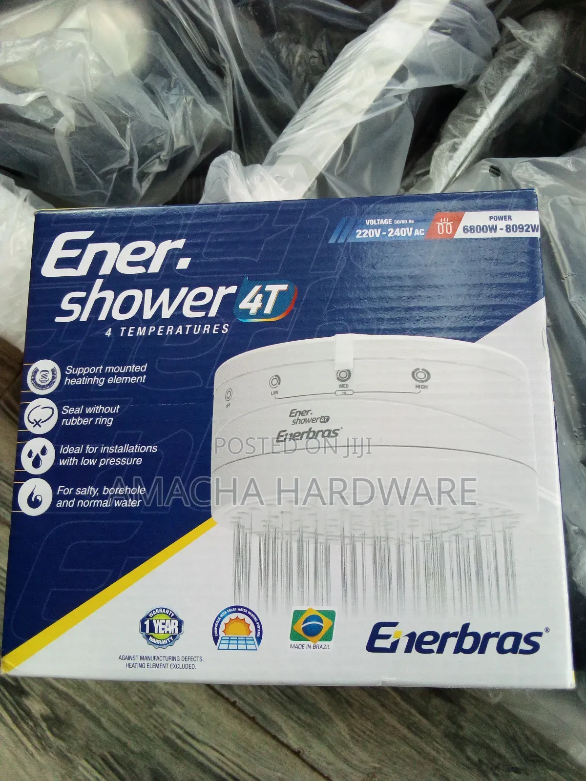 Modern Enershower Shower Head (Original.No.1)