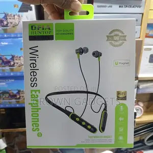 Ofia Huntop Ht-075 Wireless Neckband Earphones Hifi Sound