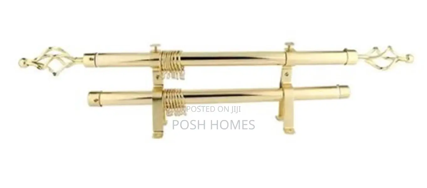 Strong Imported Adjustable Curtain Rods