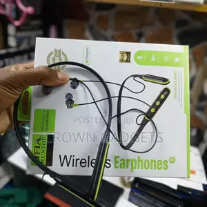Ht-075 Bluetooth Neckband Earphones Magnetic Smart Control