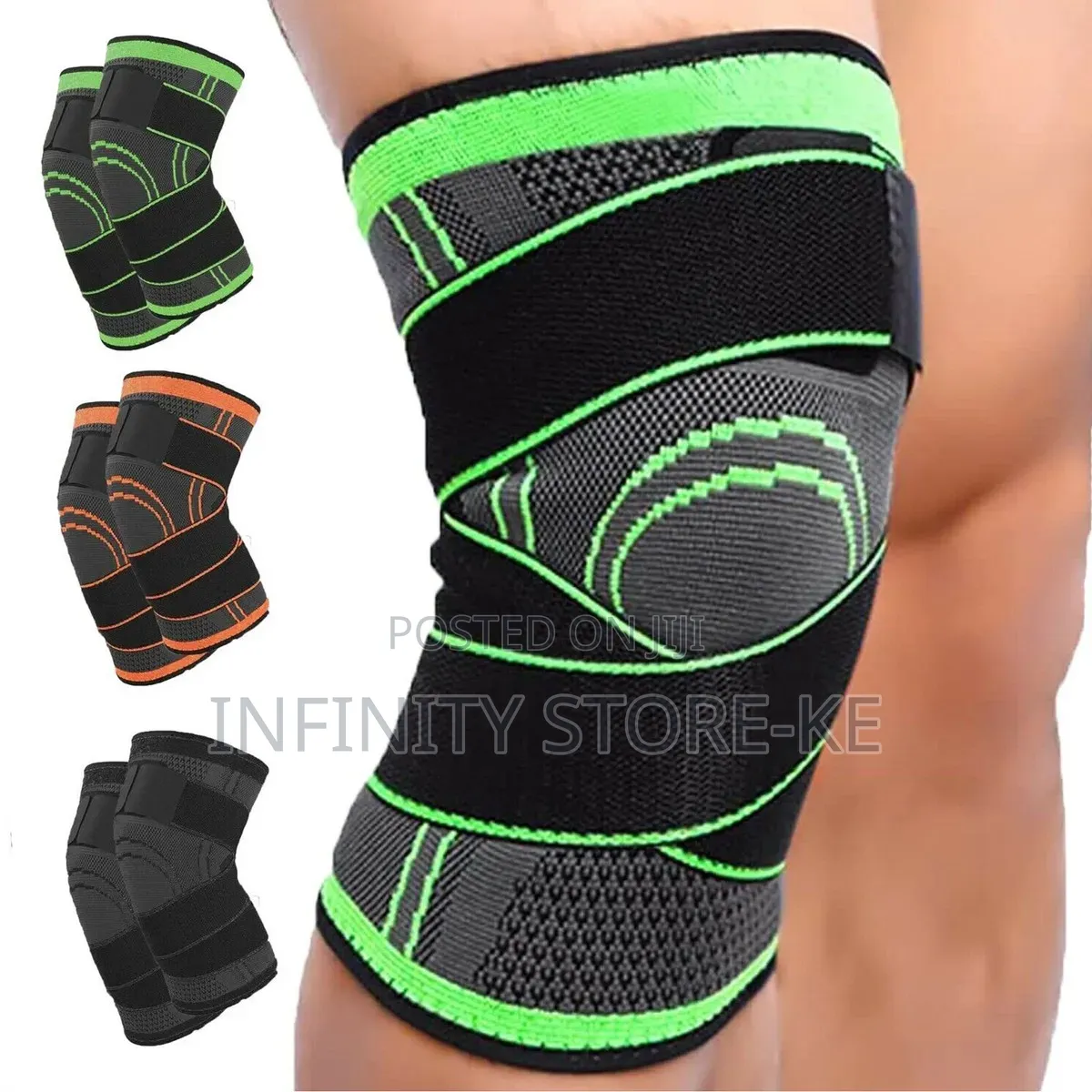 Knee Wrap, Slip on Knee Compression Sleeve