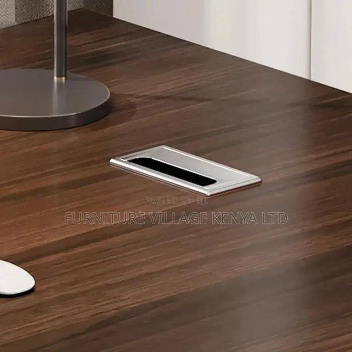Office Desk; 1.4 Meter Office Desk With 3 Drawers and 1 Cupboard