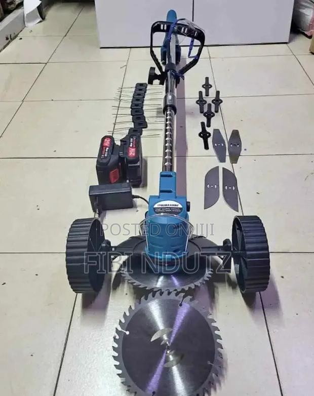 Makita Battery Brush Cutter With Precision Cutting Without Cords
