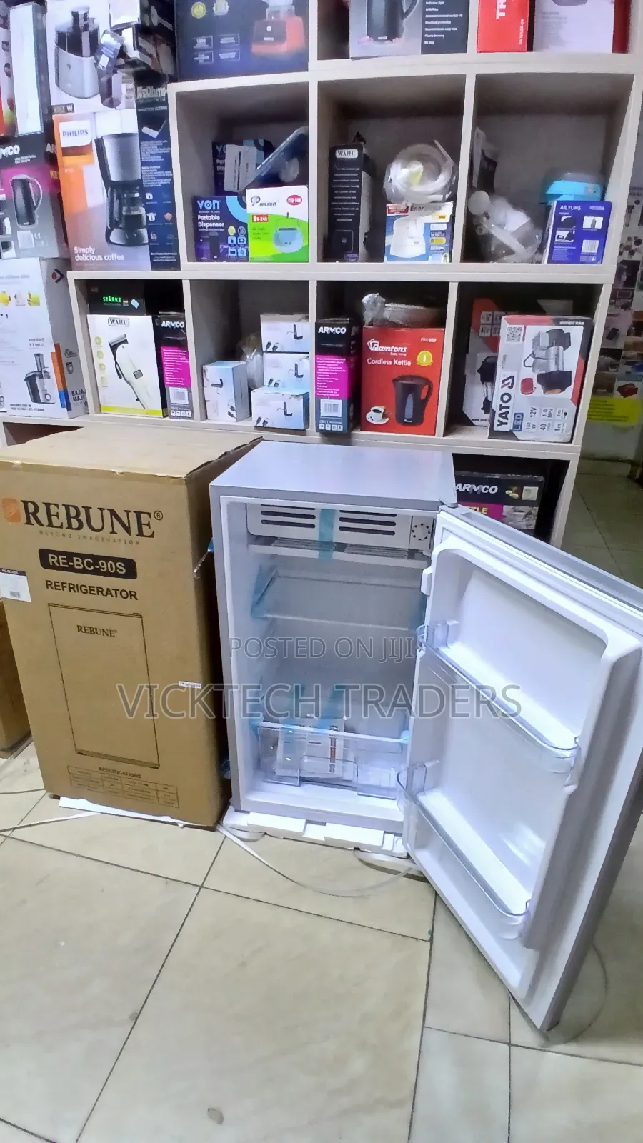 Fridge Rebune 90l Single Door Refrigerator With 2yr Warranty