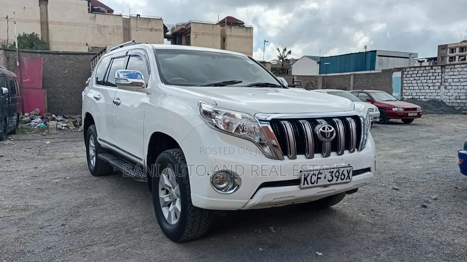 Toyota Land Cruiser Prado 2015 White