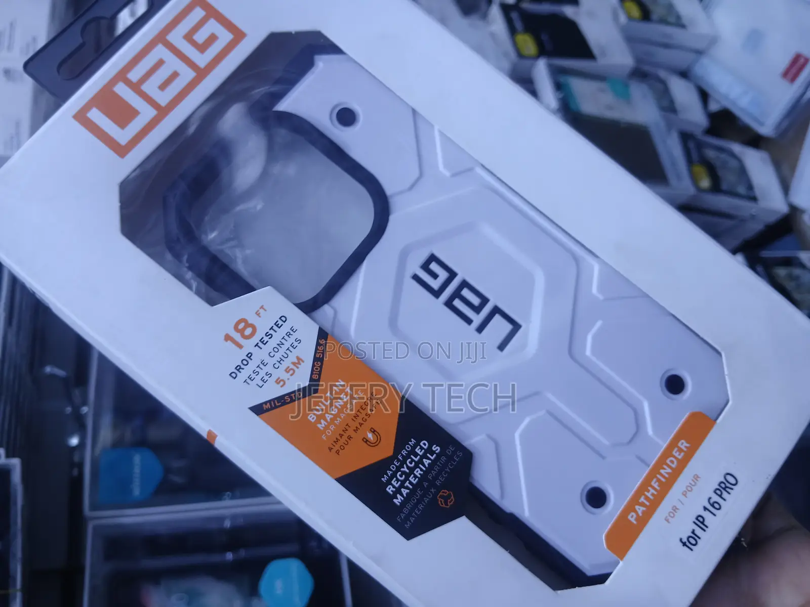 Uag Pathfinder Series Protective Case for Apple iPhone 16 Pro.