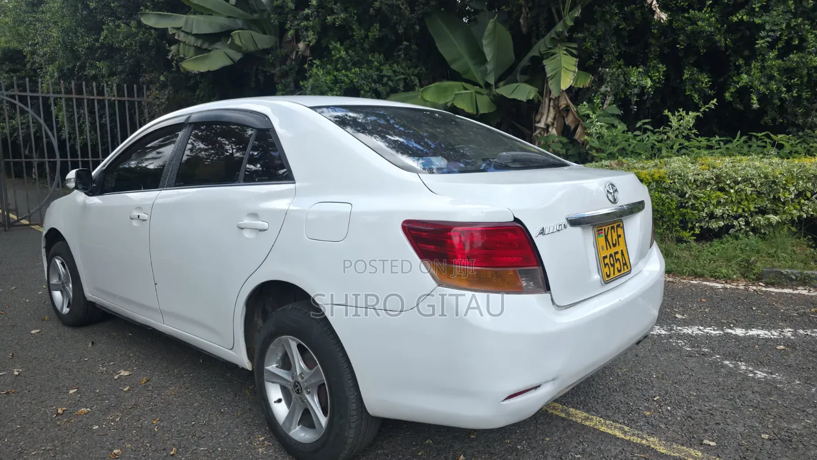 Toyota Allion 2008 Black