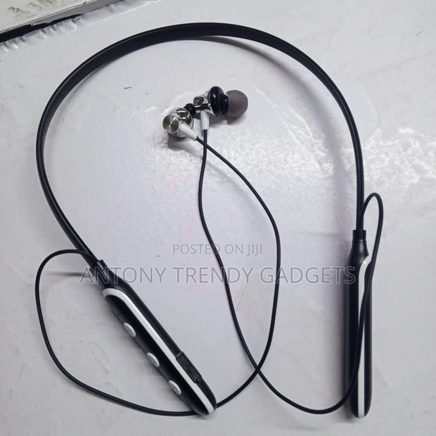 Ht-075 Wireless Neckband Earphones Magnetic Bass Stereo
