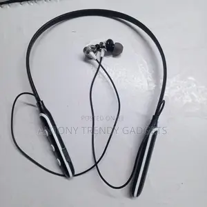 Ht-075 Wireless Neckband Earphones Magnetic Bass Stereo