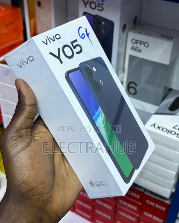 New Vivo Y04 64 GB Black - thumbnail 2