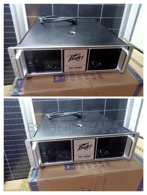 4080 Power Amplifier.