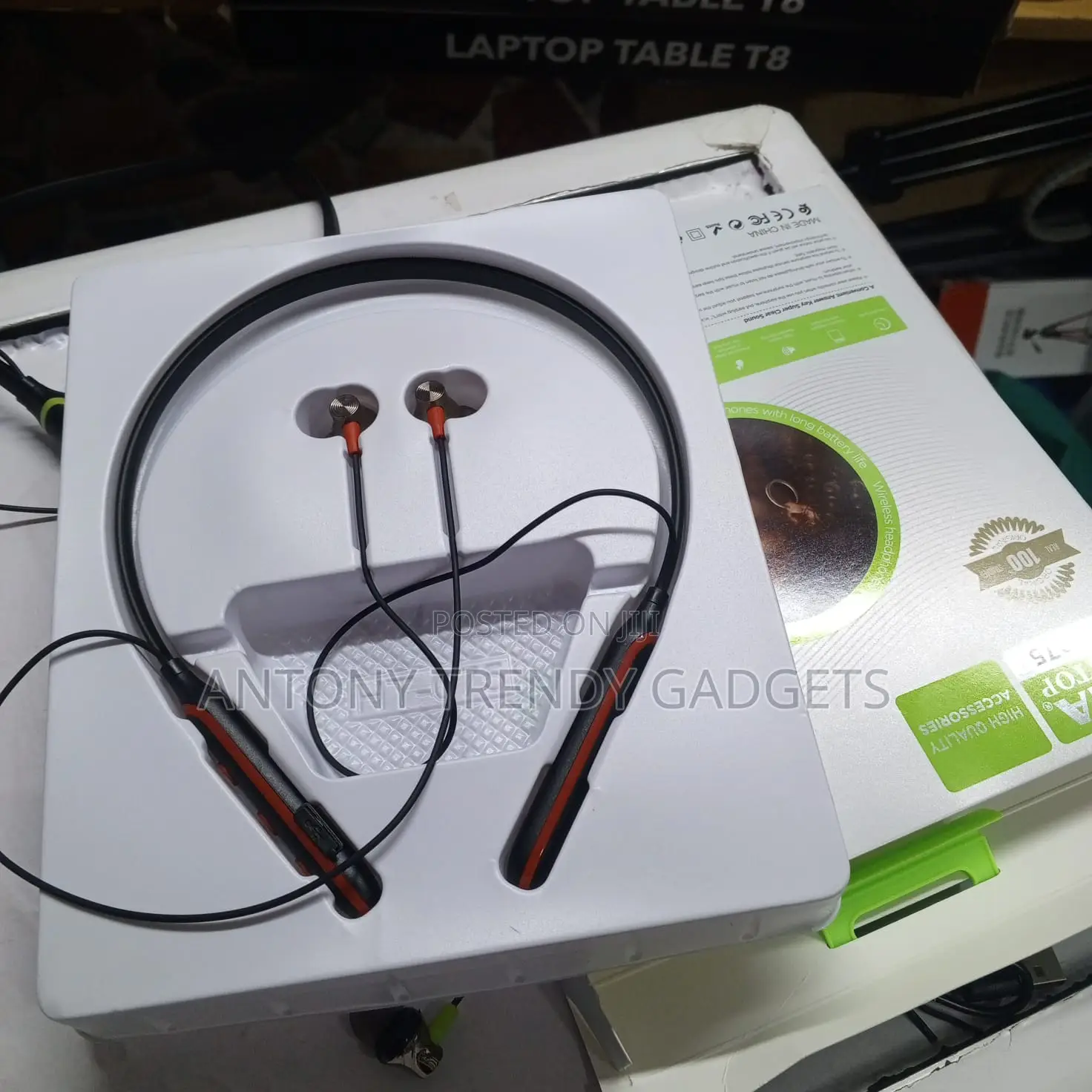 Ofia Huntop Ht-075 Bluetooth Earphones Noise Canceling