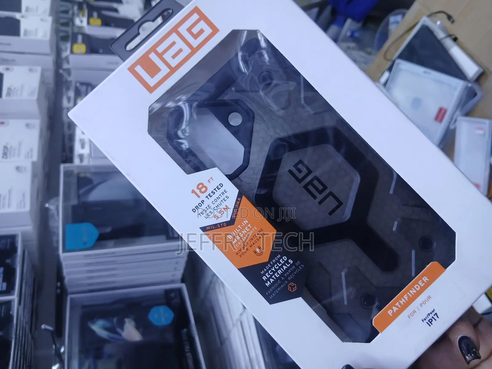 Urban Armor Gear Pathfinder Case Designed for iPhone 17 Pro.