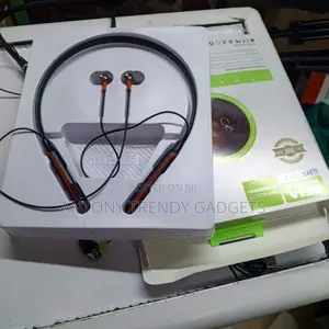Ofia Huntop Ht-075 Wireless Neckband Earphones, Magnetic Smart Control