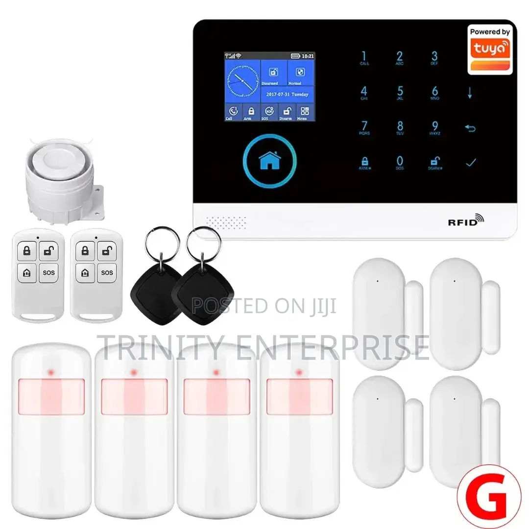 Tiya Alarm System 4g /Wifi Alarm System Security System Wireless