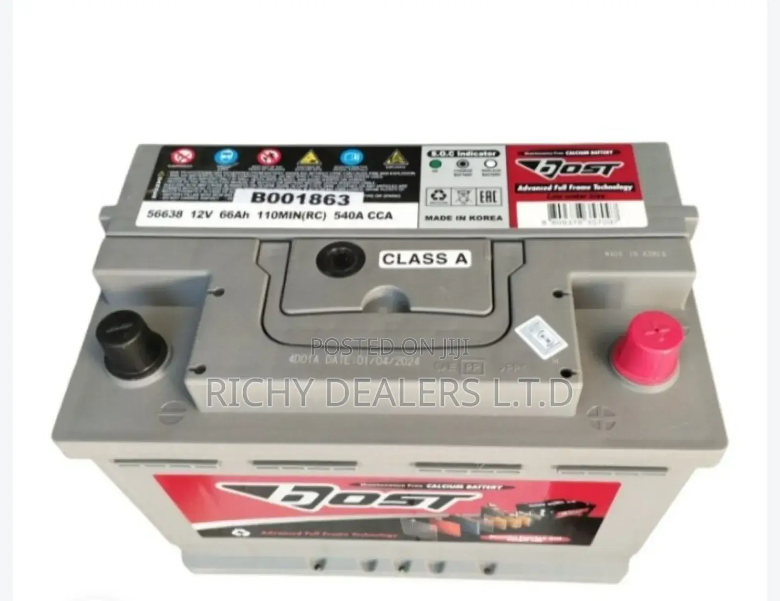 Bost Din66mf Car Battery