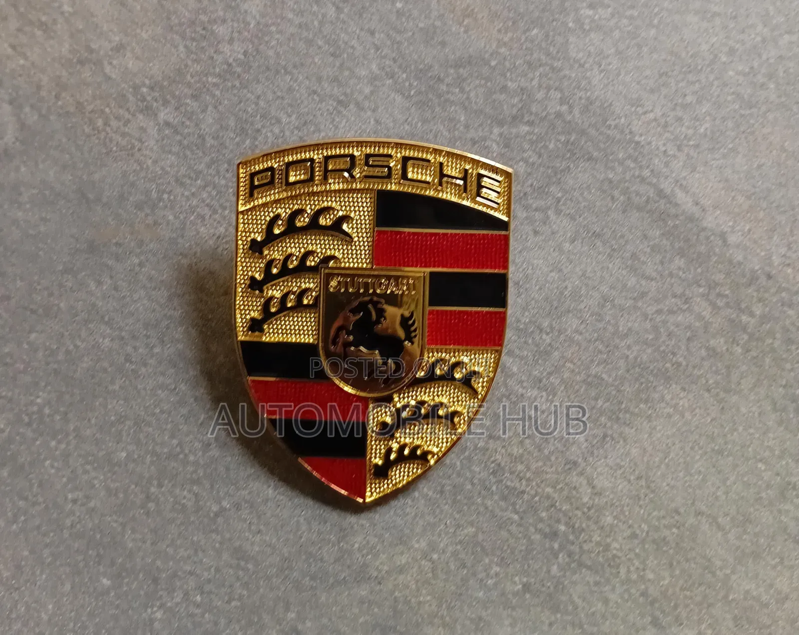 Porsche Logo Emblem – Premium Hood Badge Replacement