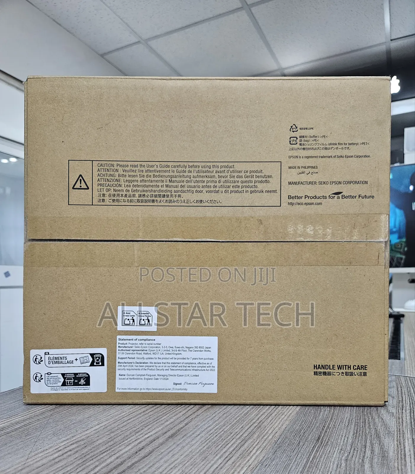 Epson Epiqvision Flex Co-W01 3000-Lumen Wxga 3lcd Projector