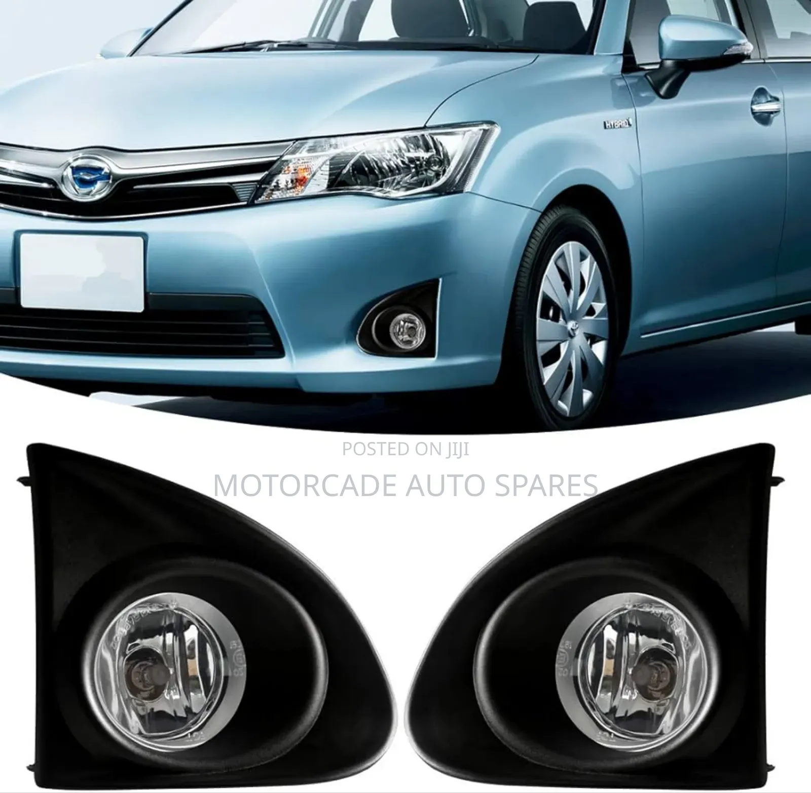 Toyota Axio 2012-2014 Foglights/Fog Lamps Set