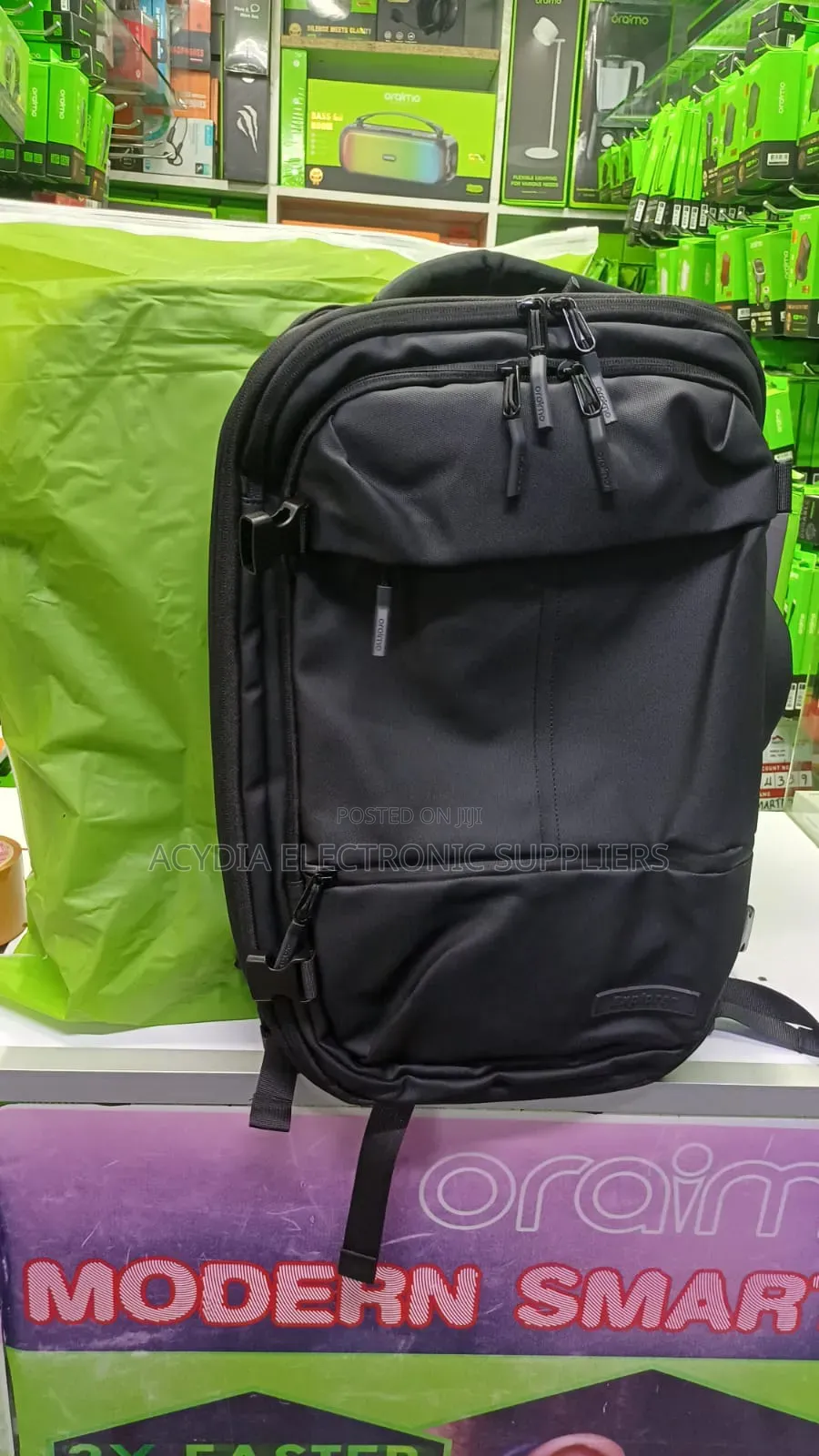 Oraimo Megacarry Expandable Business Backpack