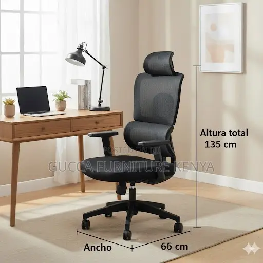 Comfort-Enhanced Ergonomic Work Chair