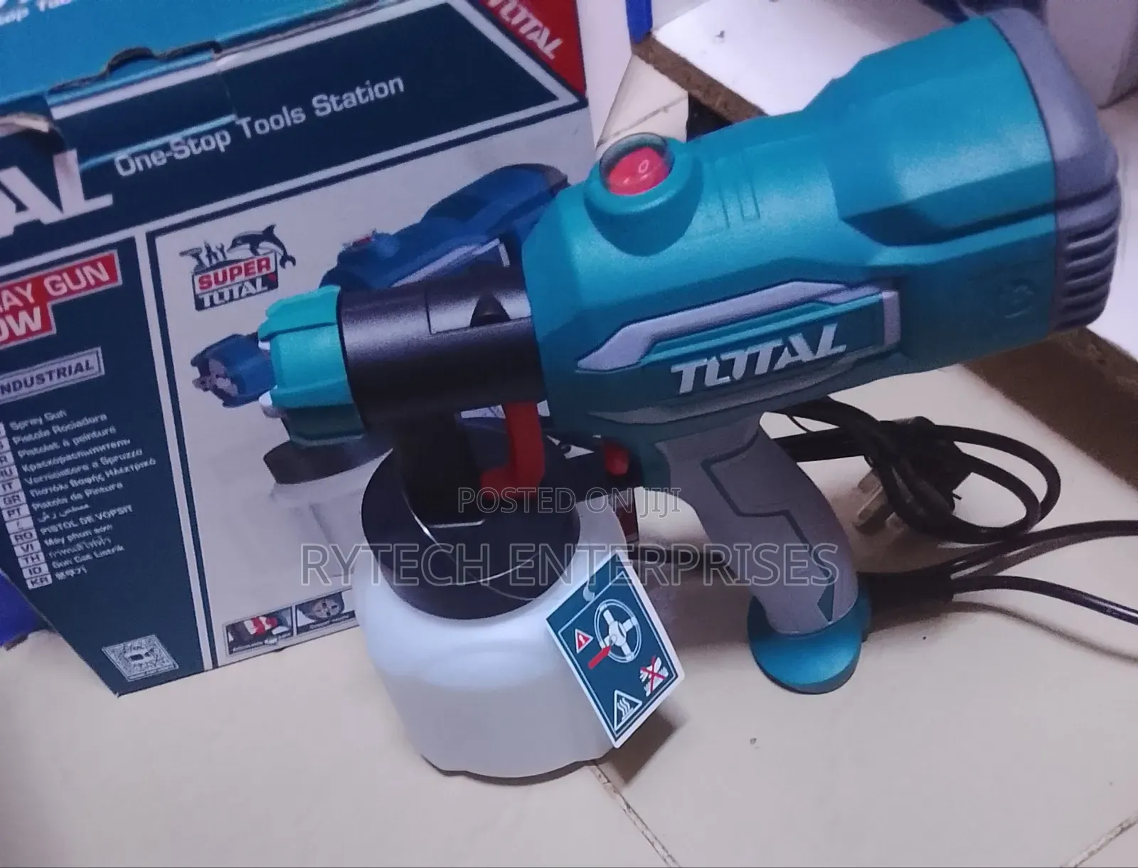 Total Electric Paint Spray Gun