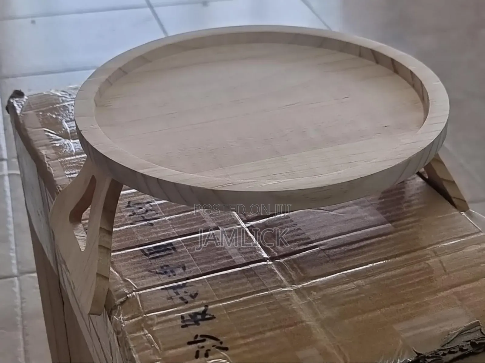 Bamboo Multi-Functional Sofa Armrest Table - Pm