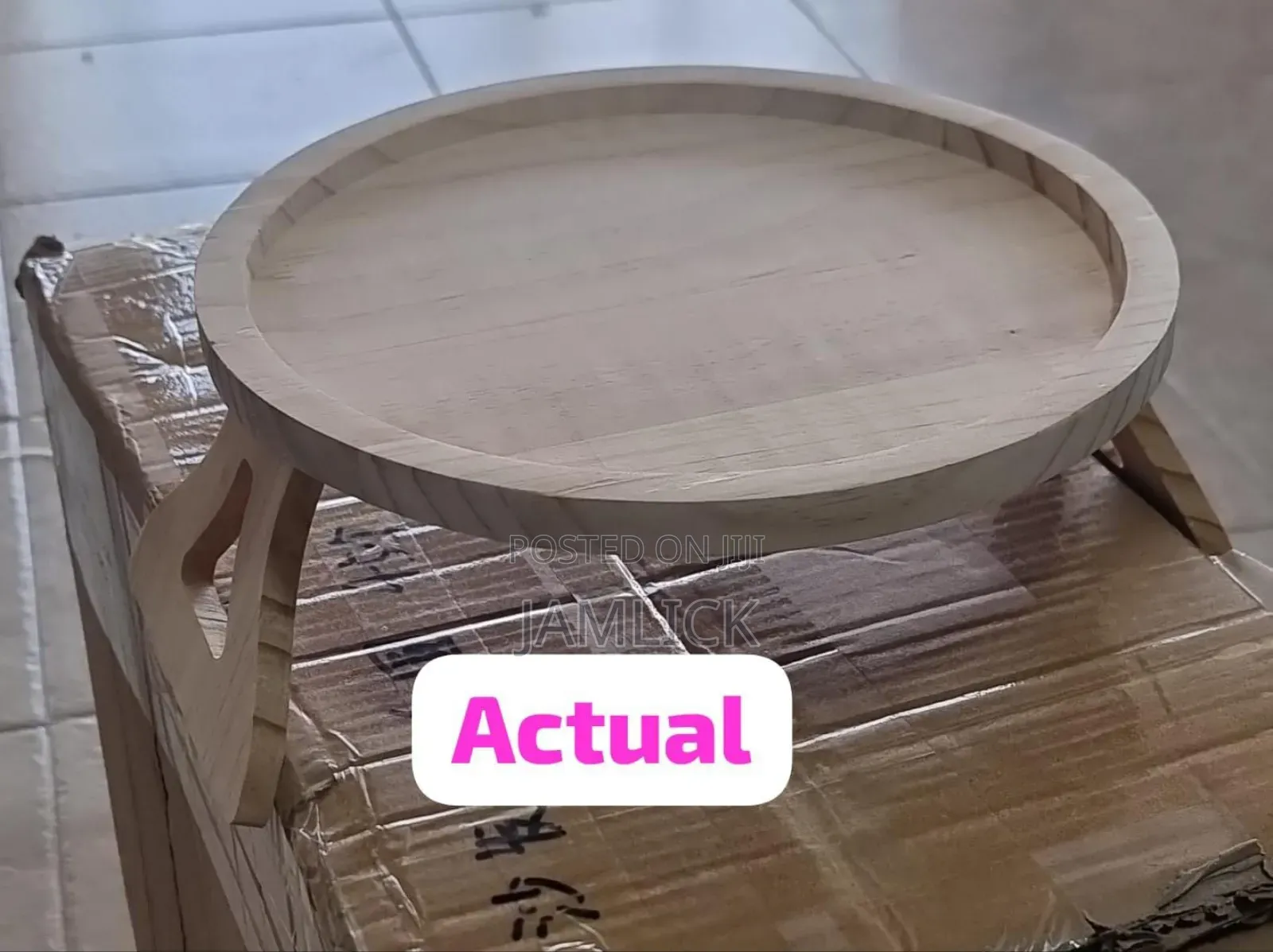 Bamboo Multi-Functional Sofa Armrest Table - Pm