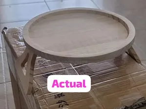 Bamboo Multi-Functional Sofa Armrest Table - Pm