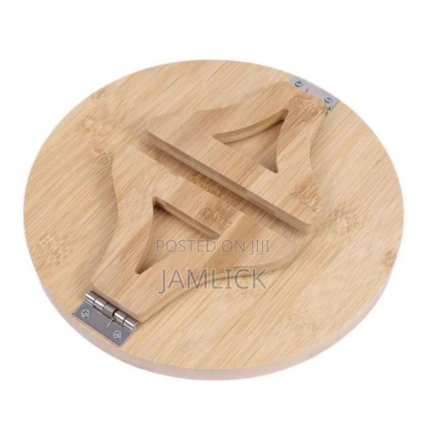 Bamboo Multi-Functional Sofa Armrest Table - Pm - thumbnail 5