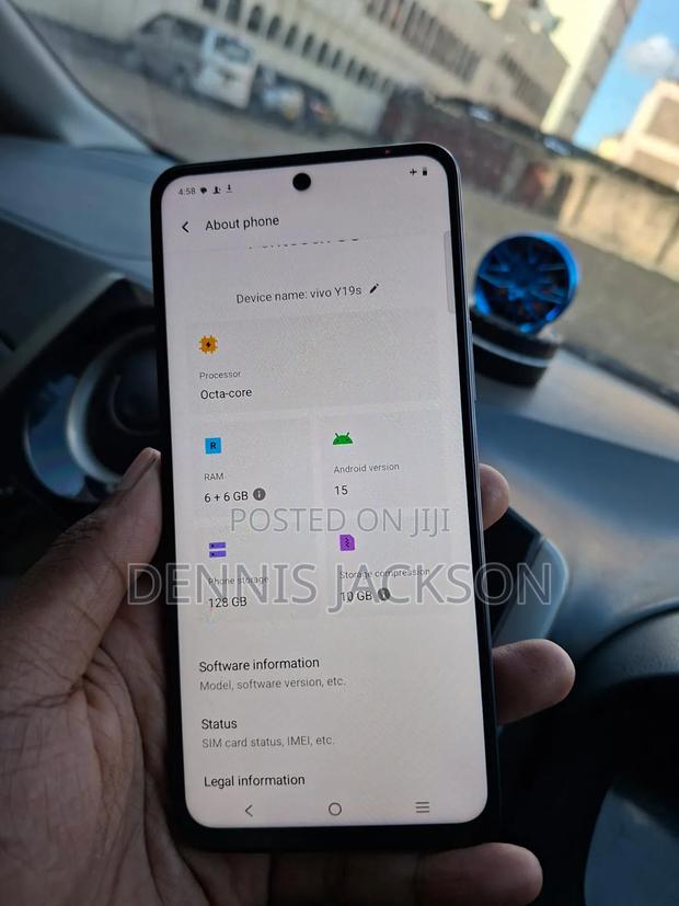 Vivo Y19s 128 GB Gray - thumbnail 2