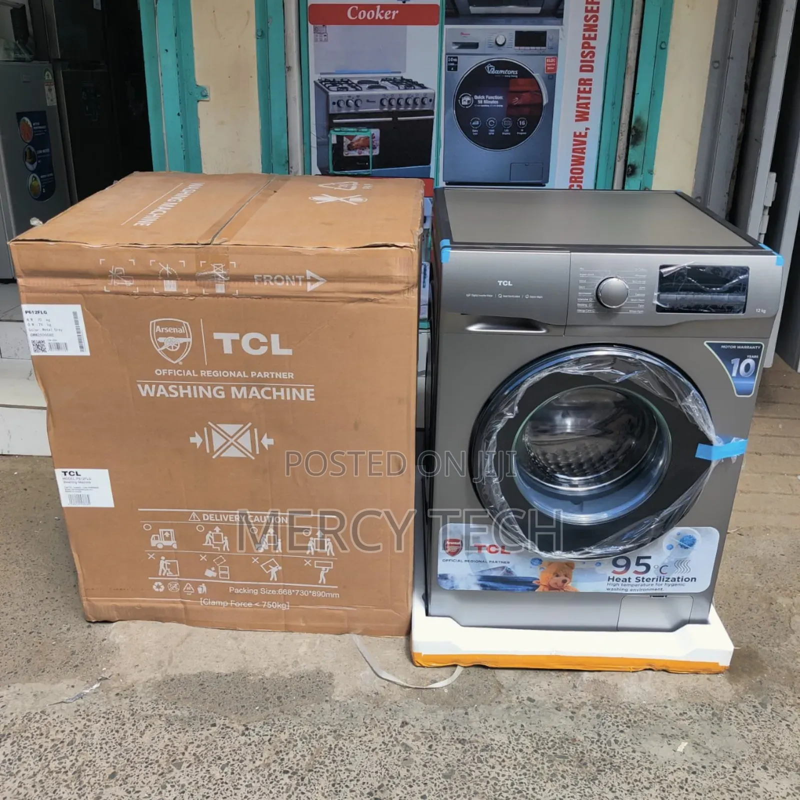 TCL Washing Machine 12/7kg Wash and Dry