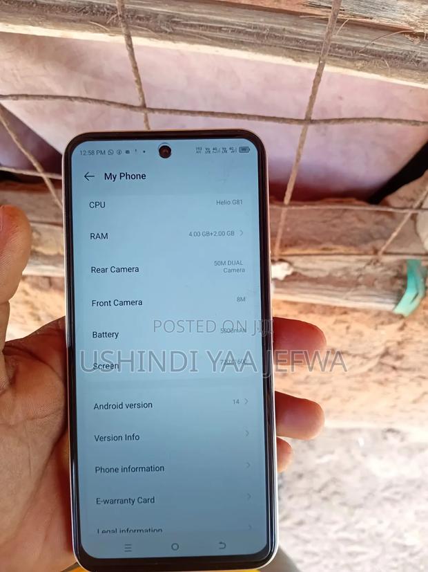 Tecno Spark 30C 128 GB Silver - thumbnail 4