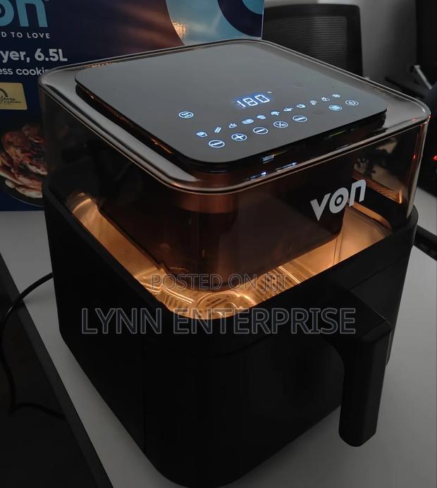 *Von Airfryer 6.5litres Digital Vaf072dck