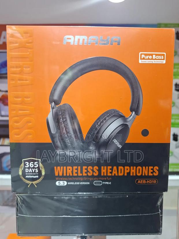 Amaya Aeb-H310 Purebass Wireless Bluetooth Headphones