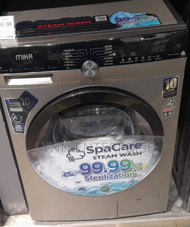 *Mika 10kg Fully Automatic Washing Machine Washer Spin
