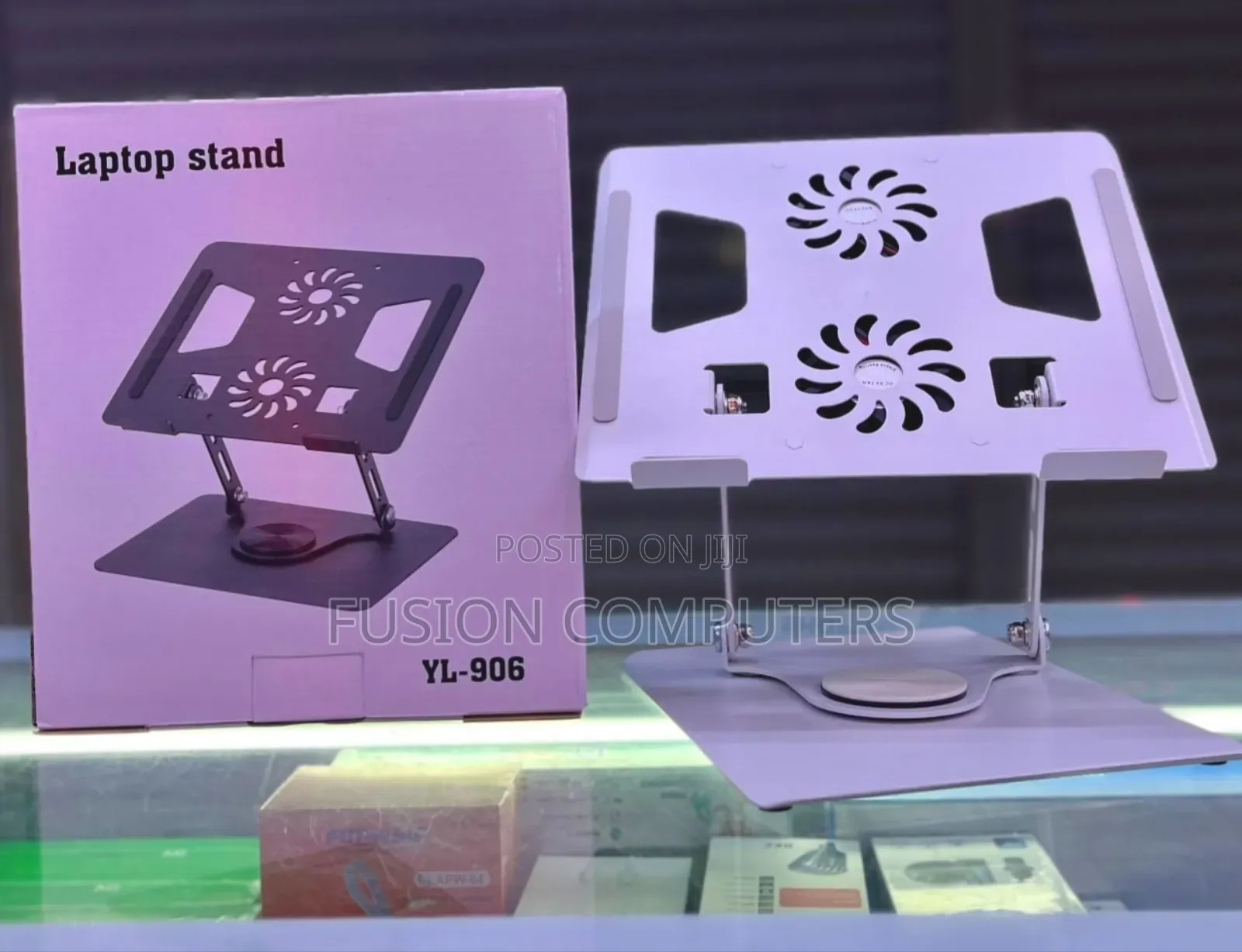 360° Laptop Stand With Fan
