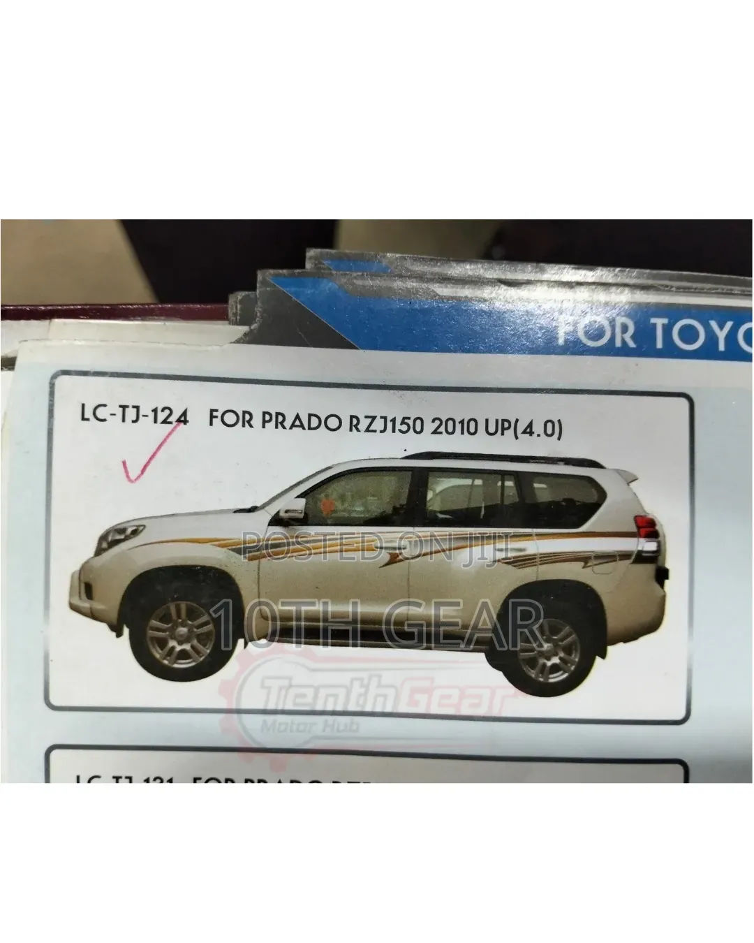 Body Sticker Land Cruiser,Hilux ,Rav4,Dmax
