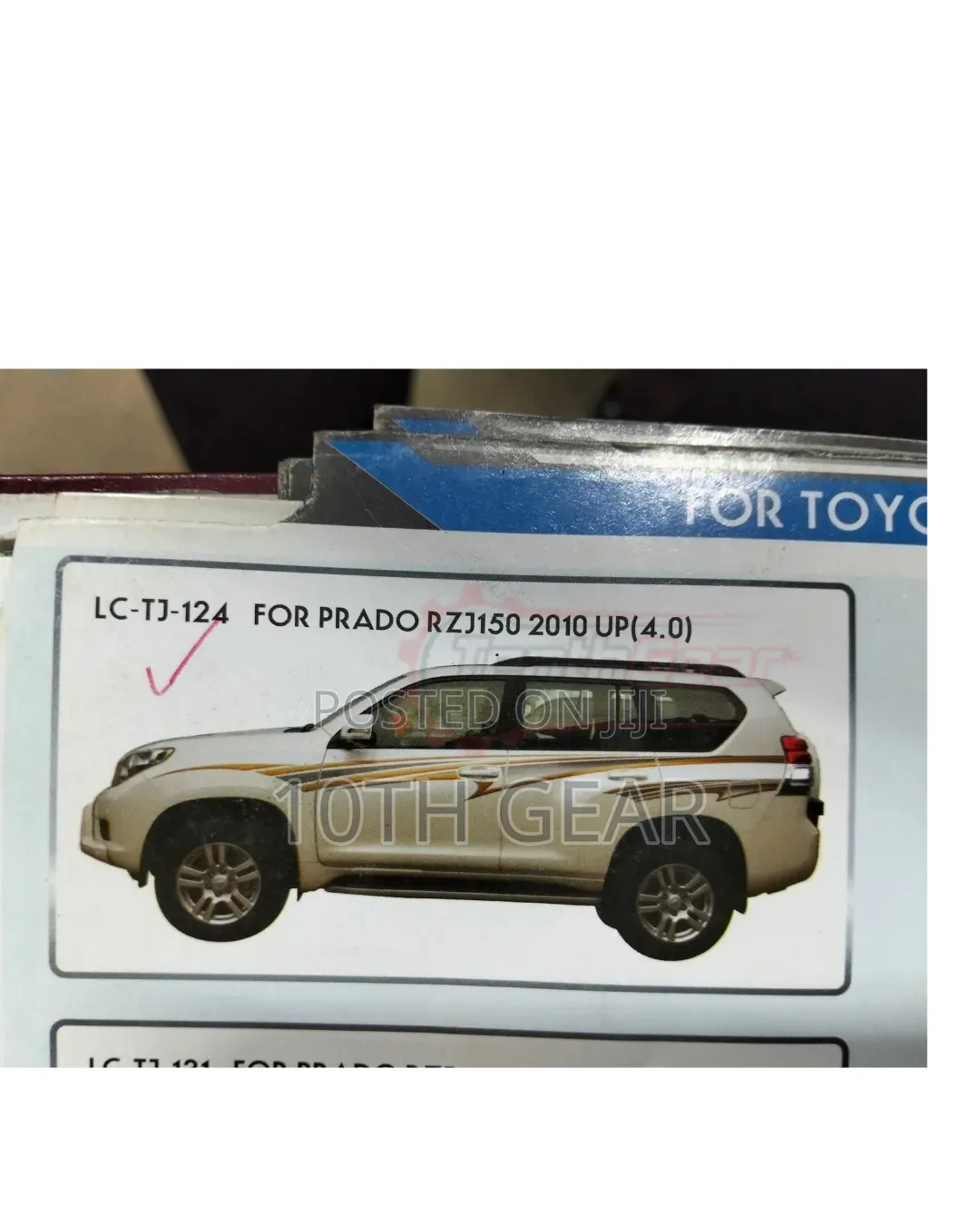 Body Sticker Land Cruiser,Hilux ,Rav4,Dmax